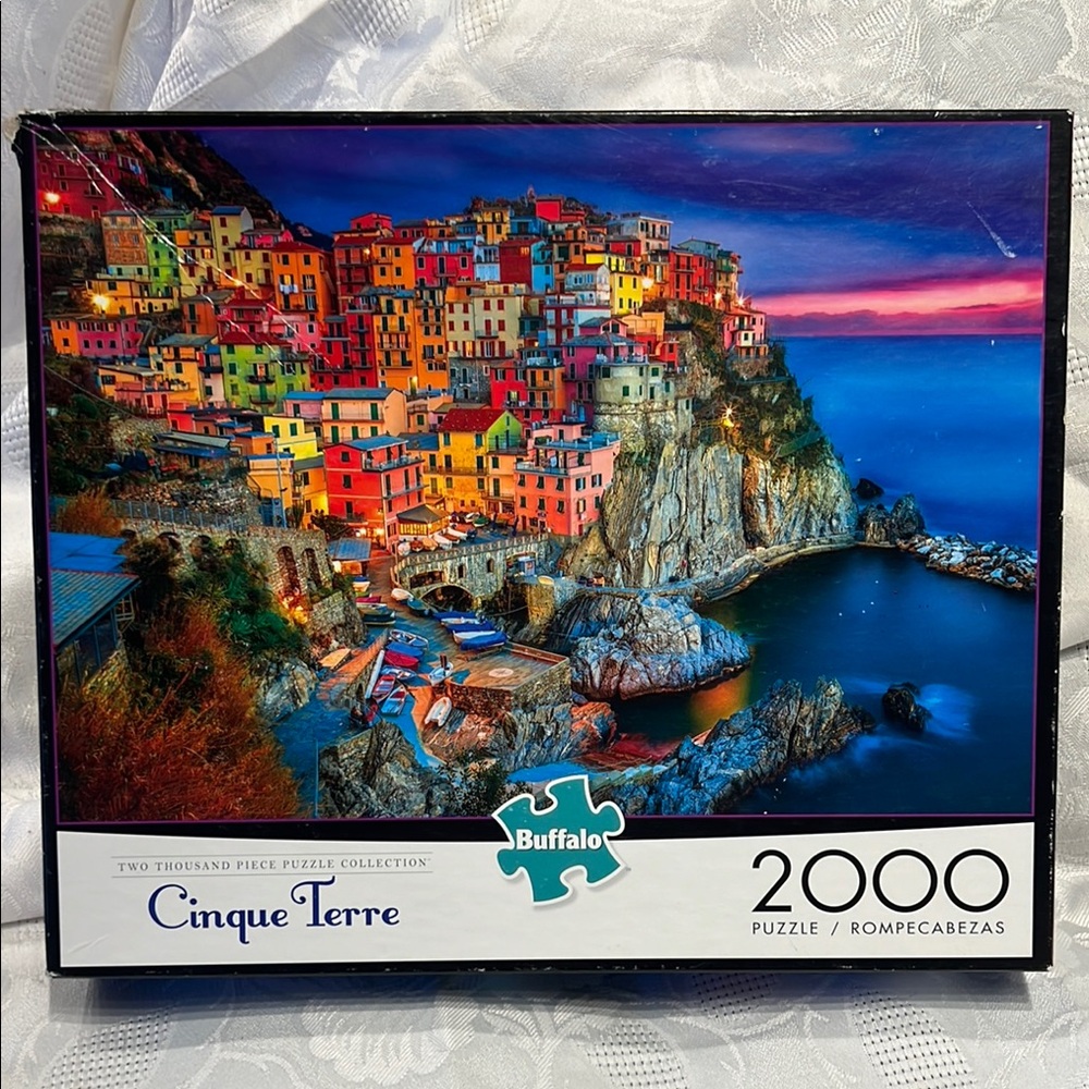 Buffalo games Cinque Terre 2000 Piece jigsaw Puzzle - Multicolor
